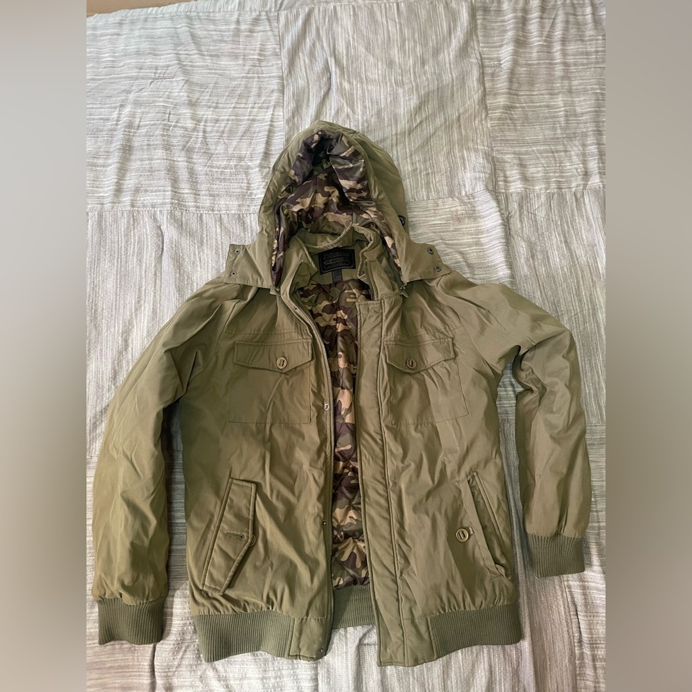 Olive green jacket